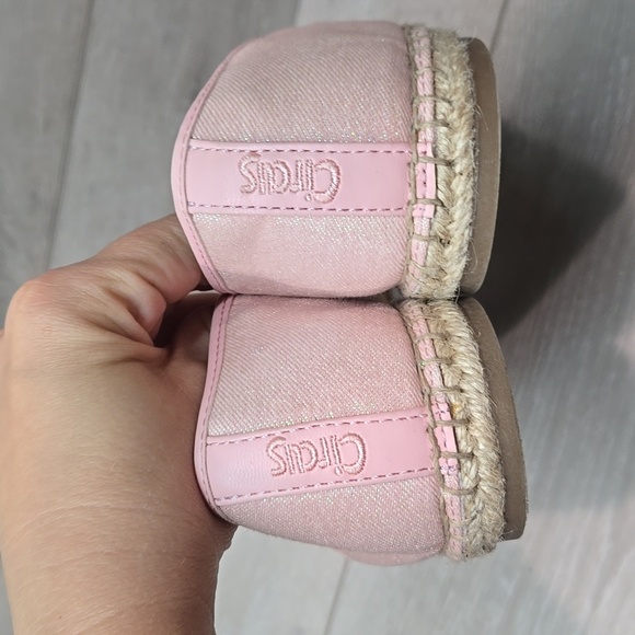 Circus by Sam Edelman Women Leni 8 Pink Espadrilles All Day Rose Flats Shoes 9M - Picture 5 of 12